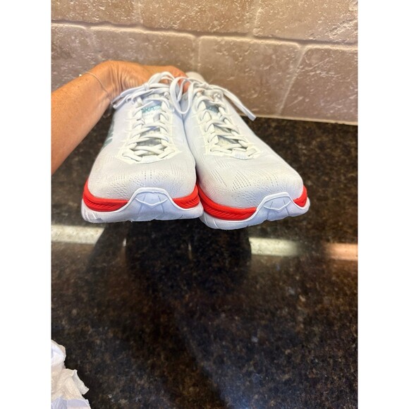 Hoka One Mach 4 'White Fiesta' Men’s 12D Like New - Picture 7 of 9